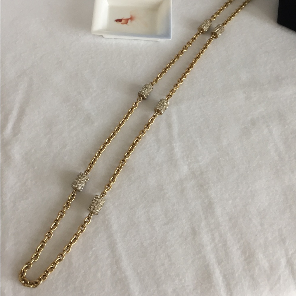 🌈✨💥 classic long J. Crew gold necklace💥✨🌈